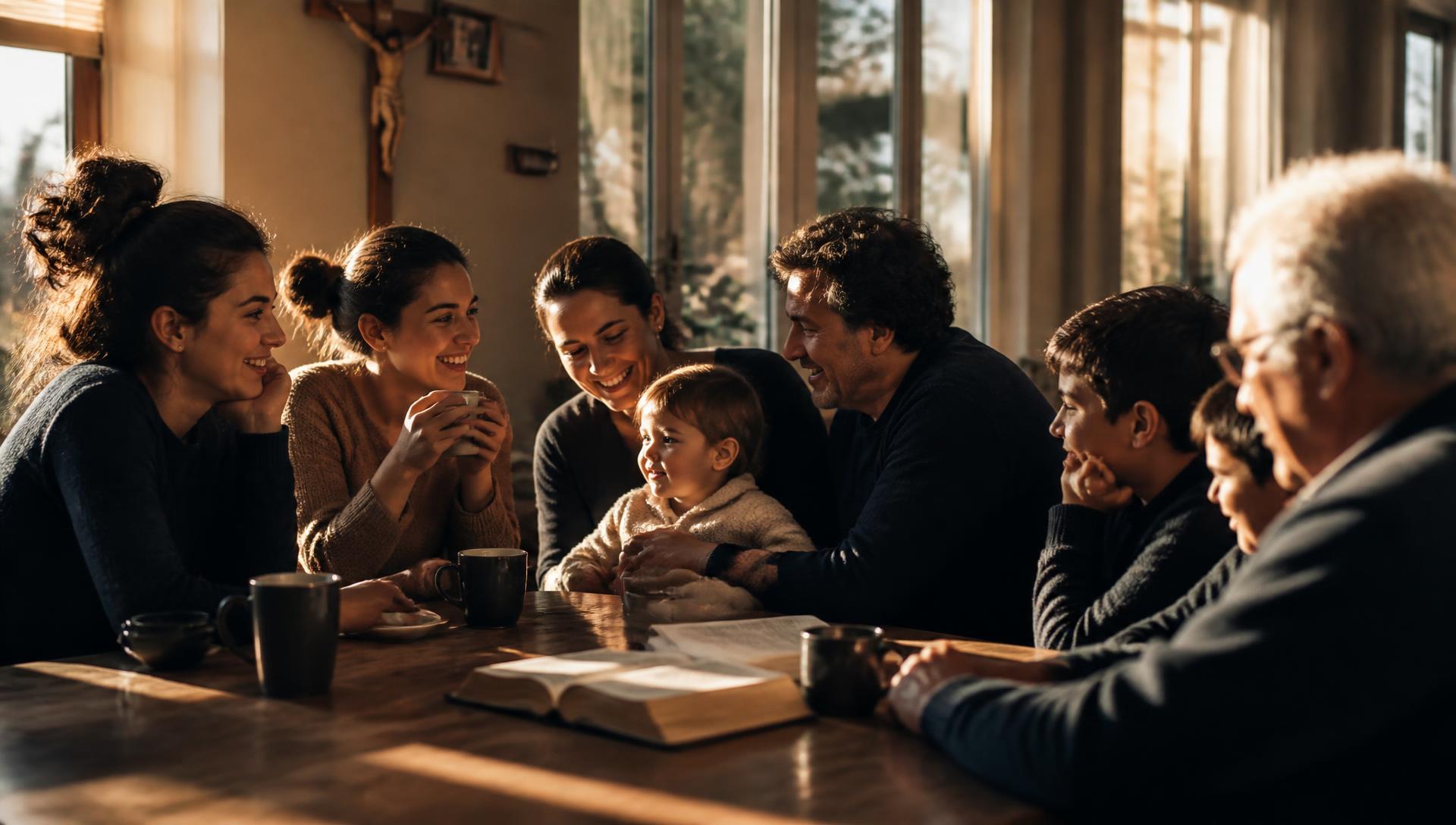 Catholic families and friends sharing life together